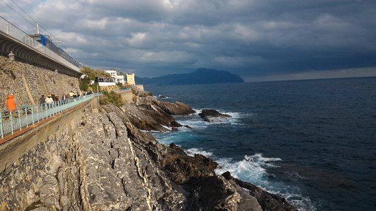 Passeggiata Anita Garibaldi a Nervi